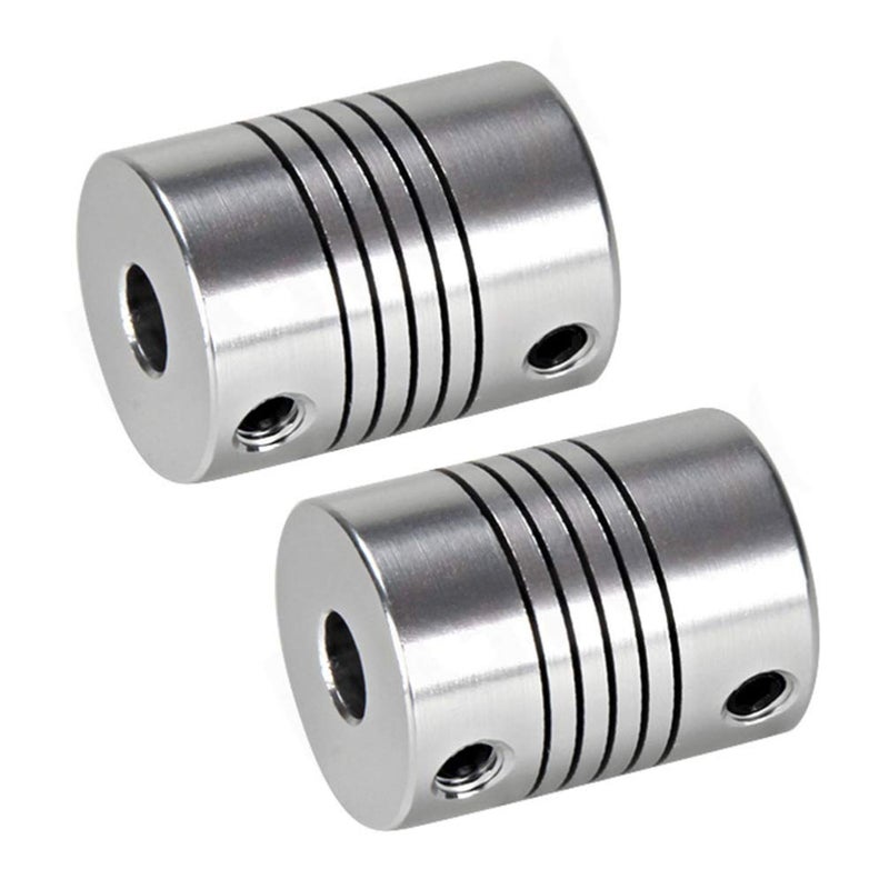 Aluminum Alloy Flexible Shaft Coupling 5PCS Set For 3D Printer Stepper Motor - Image 2